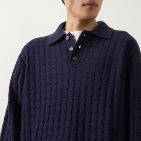 Gustav Squared Structure Polo Shirt