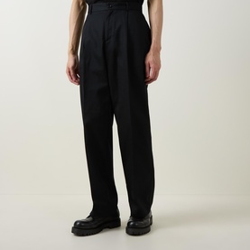 Reece Pleated Straight Leg Trousers