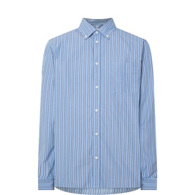 Kent Stripe Poplin Shirt