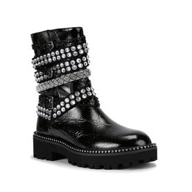 Multi-Strap Biker Boots