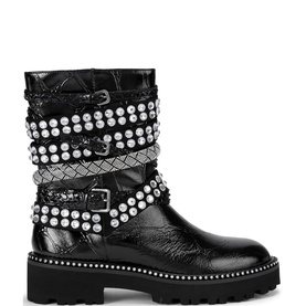 Multi-Strap Biker Boots