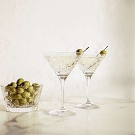 Opulence Martini Glasses Set of Two