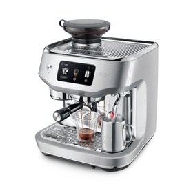 Brushed Stainless Steel Oracle Dual Boiler Coffee Machine