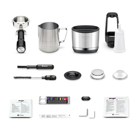 Brushed Stainless Steel Oracle Dual Boiler Coffee Machine