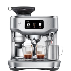 Brushed Stainless Steel Oracle Dual Boiler Coffee Machine