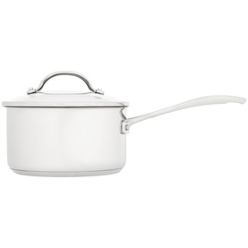 Stellar Origin Steel Seven-Piece Cookware Set silver stainless steel saucepan with lid, aluminium core, induction suitable