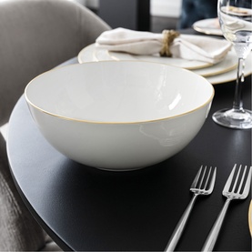Anmut Gold Salad Bowl 22.5cm