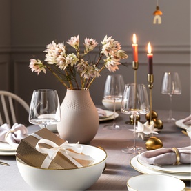 Anmut Gold Salad Bowl 22.5cm