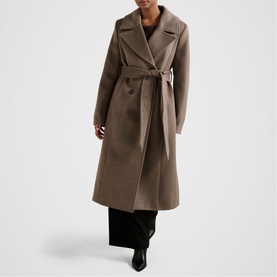 Blake Petite Double-Breasted Coat