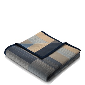 Ombre Abstract Blanket Blue