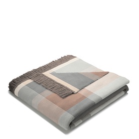 Panel Check Blanket Natural