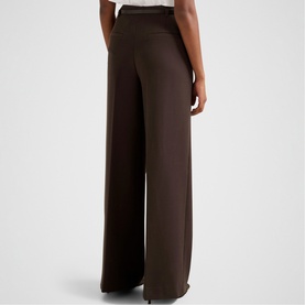 Chantelle Petite Belted Wide Leg Trousers