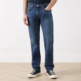 Elijah Mid-Rise Straight Leg Jeans
