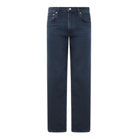 Elijah Mid-Rise Straight Leg Jeans