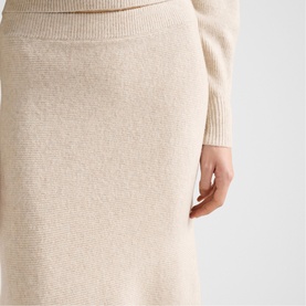 Cora Knitted Flared Skirt