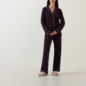 Lips Motif Pyjama Set