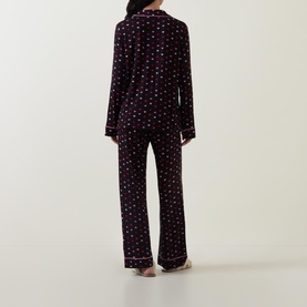 Lips Motif Pyjama Set