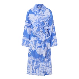 Printed Tie-Fastening Robe