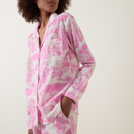 Abstract Printed Pyjama Set