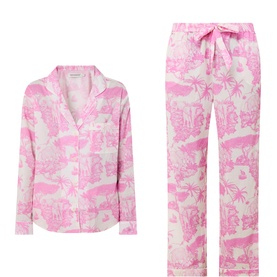 Abstract Printed Pyjama Set