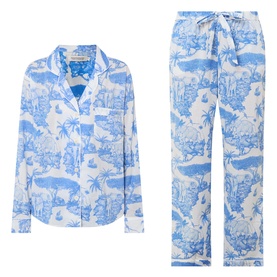 Abstract Printed Pyjama Set