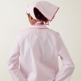 Contrast Piping Pyjama Set