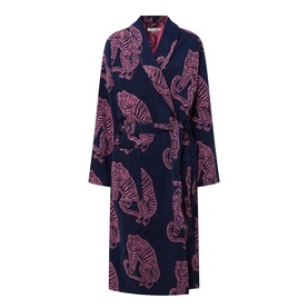 Tiger Tie-Fastening Robe