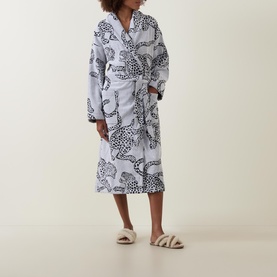 Tiger Tie-Fastening Robe