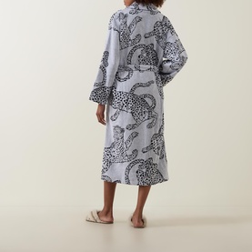 Tiger Tie-Fastening Robe