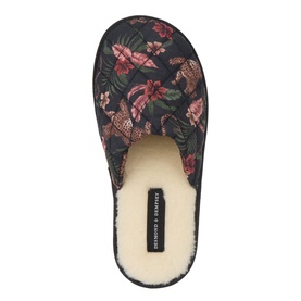 Leopard Floral Slippers