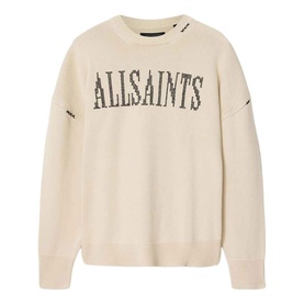 Crossed Logo Oversized Sweater