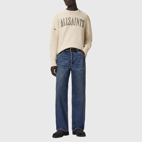 Crossed Logo Oversized Sweater