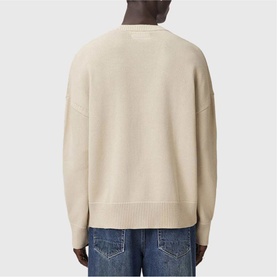Crossed Logo Oversized Sweater