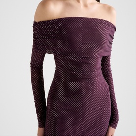 Effie Dot Bardot Off The Shoulder Dress