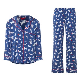 Dog Printed Pyjama Set
