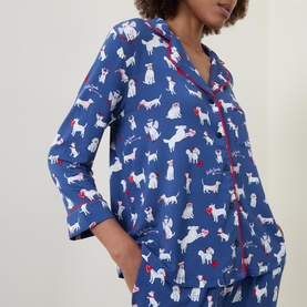 Dog Printed Pyjama Set