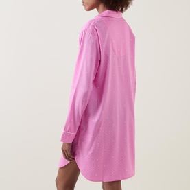 Heart Print Night Dress