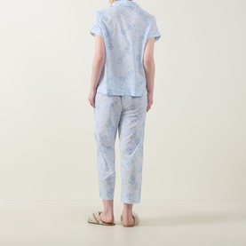 Monogram Logo Floral Print Pyjama Set