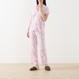 Monogram Logo Floral Pyjama Set