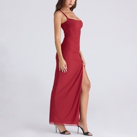 Lini Stretch Mesh Corset Dress