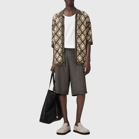 Morena Crochet Knitted Polo Cardigan