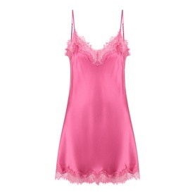Scarlett Lace Silk Chemise