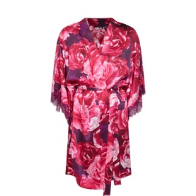 Scarlett Lace Trim Kimono