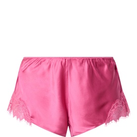 Scarlett Satin Lace Shorts