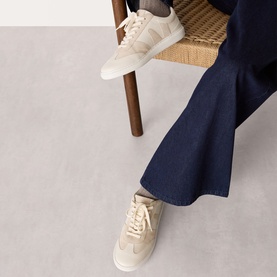 Suede Leather Mix Trainers