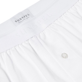 Superfine One-Button Boxer Shorts