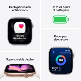 Watch 11 42mm Rose Gold Aluminium with Light Blush Band M/L