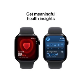 Watch 11 46mm Black Aluminium M/L