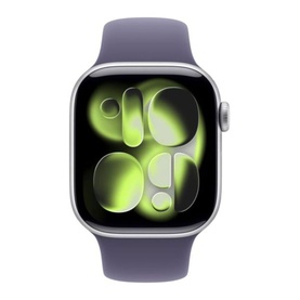 Watch 11 42mm Silver Aluminium Case with Purple Fog Sport Band M/L