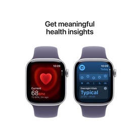Watch 11 42mm Silver Aluminium Case with Purple Fog Sport Band M/L
